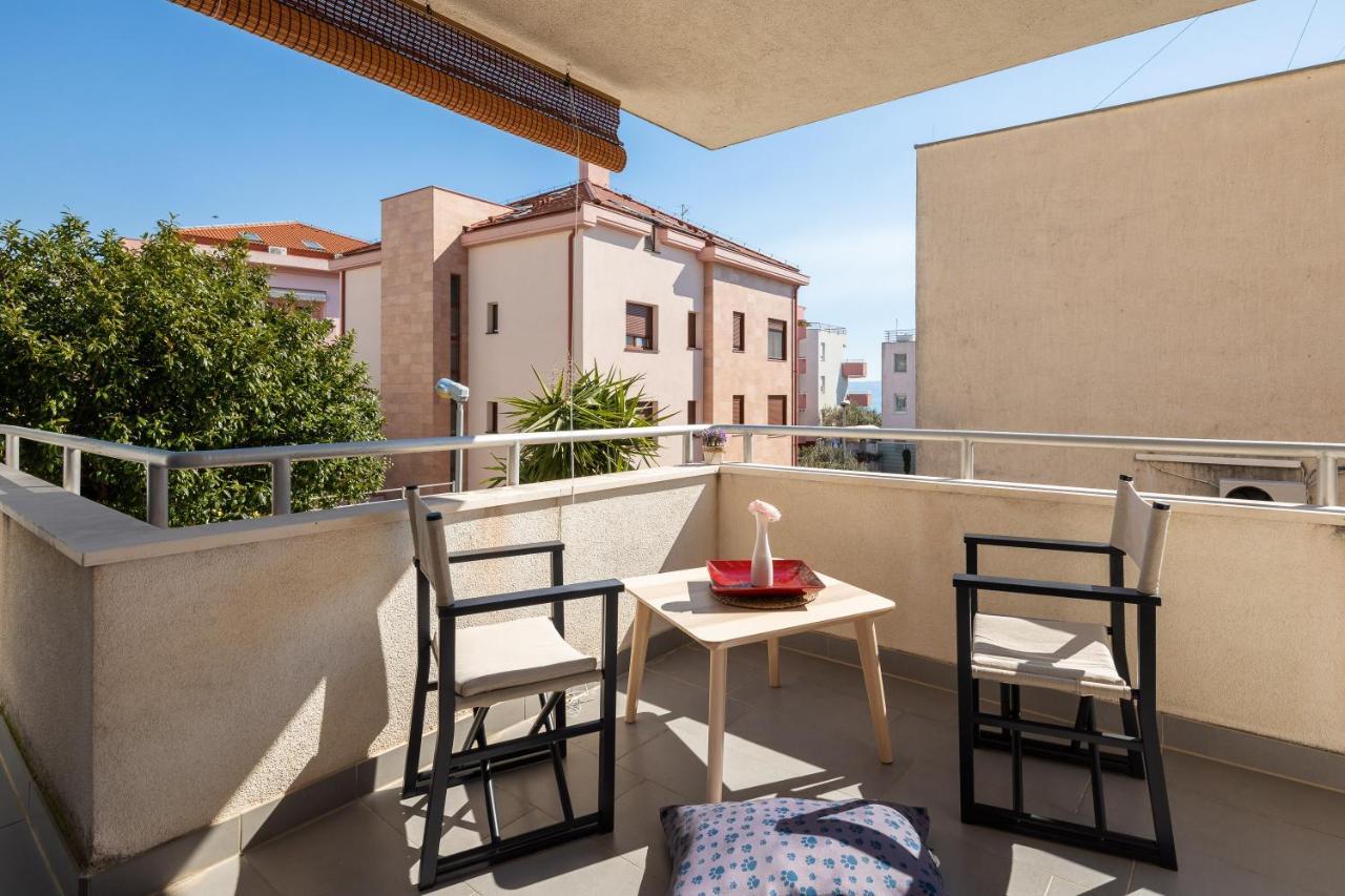 Modern Apt With Terrace 4 Min Walk To The Beach Сплит Екстериор снимка